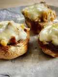 Champiñones gigantes rellenos (en airfryer)