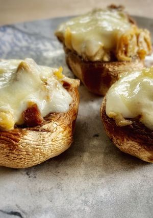Foto principal de Champiñones gigantes rellenos (en airfryer)