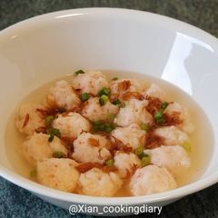 A picture of Shrimp Balls Soup.
