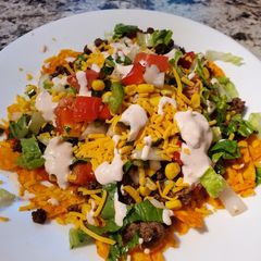 A picture of Deconstructed Dorito Salad.