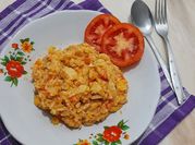 Gambar butter chicken shawarma