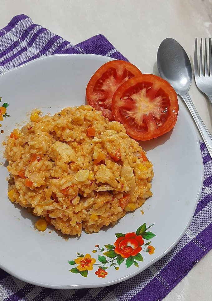 Foto resep Chicken Shawarma Rice