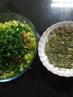 عکسی از دستور سبزی پلو