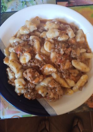 Una foto de Ñoquis de papas