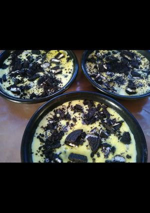 Una foto de Postre de vainilla con galletitas ! Riquísimo y súper fácil ✔💥