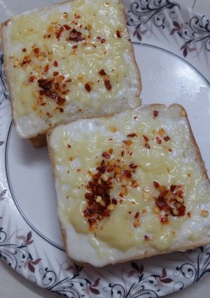 A picture of Melting Paneer sandwich.