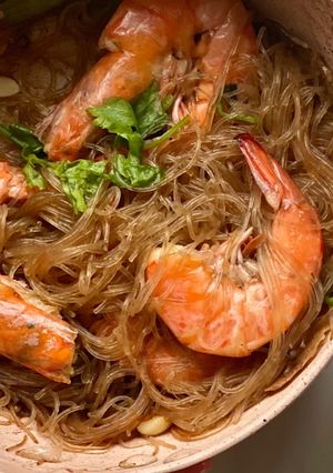รูปของ กุ้งอบวุ้นเส้น มือใหม่ก็ทำได้ค่า 🦞