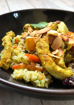 Une photo de Taboulé de boulgour façon Tajine