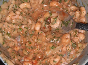 Una foto de Ceviche de camarón