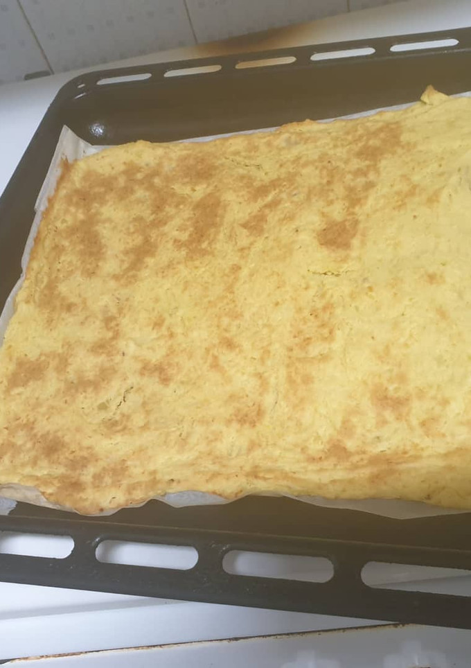 Una foto de Base de pizza verdura blw, vegetariana