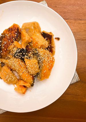 味噌烤鮭魚 的食譜成品照片