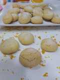 Galletas craqueladas a la naranja🍊🍊