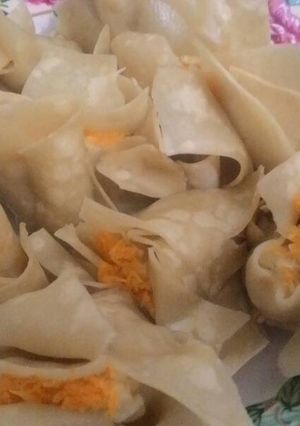 Foto resep Siomay dan pangsit goreng simple mantap