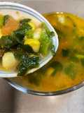Mushroom shoup Jagung, Tomat dan Salada Air (Baby 1 yeats above lunch menu)