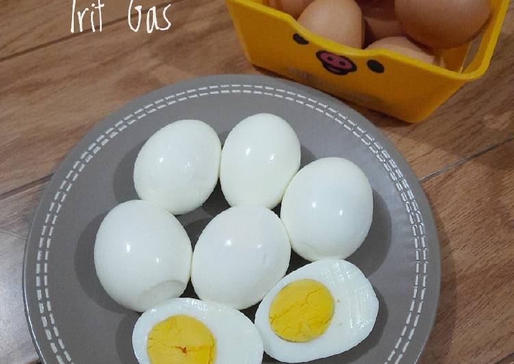 Resep Telur Rebus Hemat Gas yang Bikin Ngiler