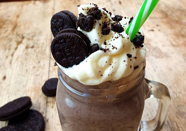 Batido de Oreo (Oreo milkshake)