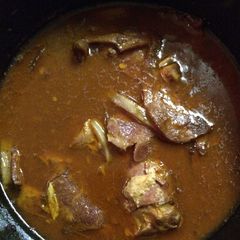 A picture of Crockpot BBQ Chicken and Bacon.