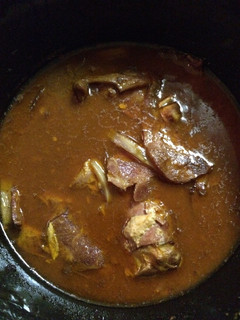 A picture of Crockpot BBQ Chicken and Bacon.