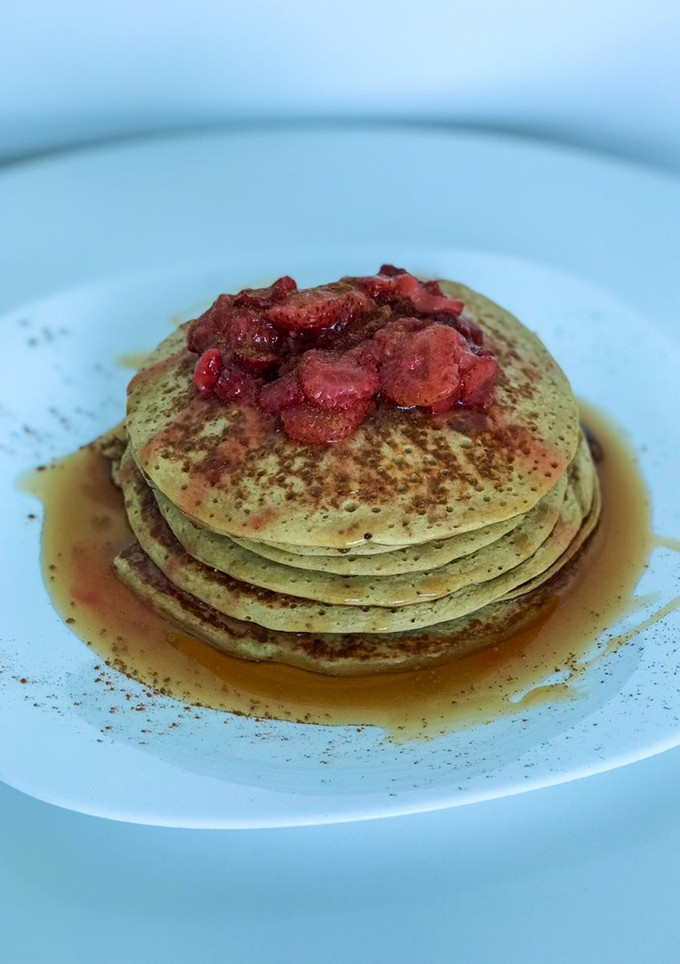Una foto de Pancakes fitness