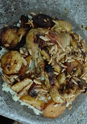 صورة لوصفة رز مبهر مع الدجاج 😍