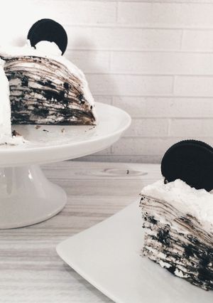 Foto resep Oreo mille crepes