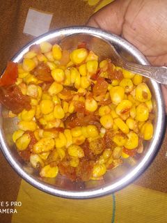 स्वीट कॉर्न चाट (sweet corn chaat recipe in Hindi) रेसिपी मुख्य फोटो