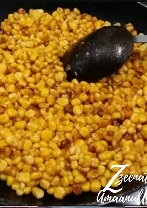 A picture of Butter Corn/Bhutta.