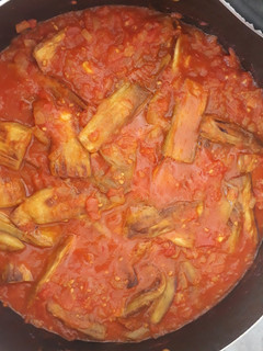 عکسی از دستور گوجه بادمجون🍅🍆