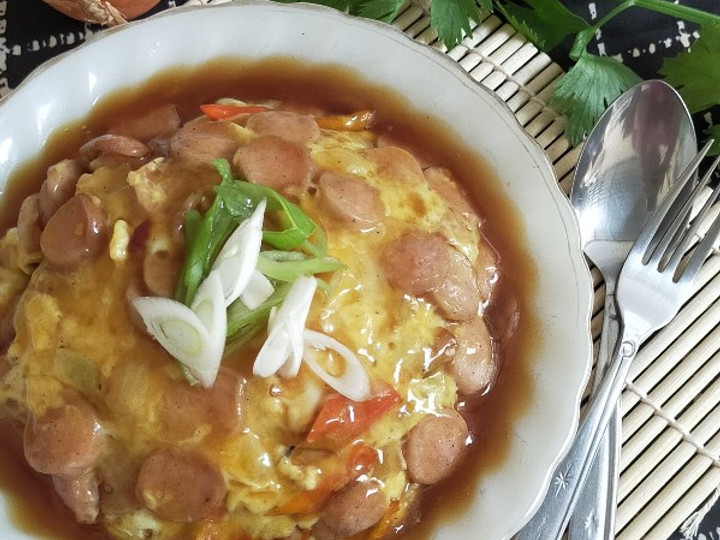 Anti Ribet, Membuat Nasi Telur Hongkong Saus Gravy Farah Quinn