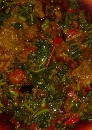 A picture of EDIKANG IKONG(Vegetable Soup).