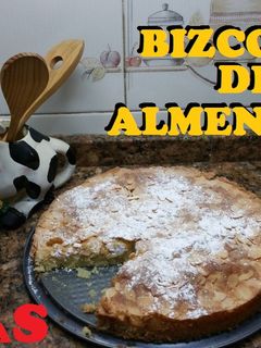 Una foto de Bizcocho de almendras