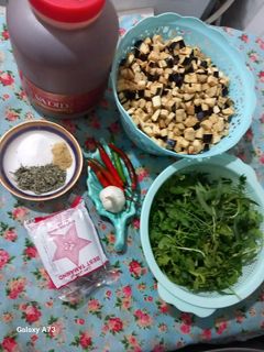 عکسی از دستور ترشی لیته بادمجان