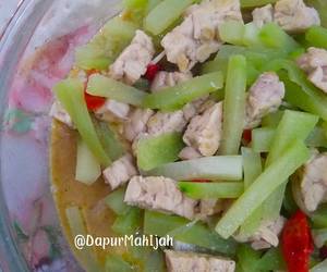 Resep mudah Tumis Santan Tempe Labu Siam Yummy Mantul