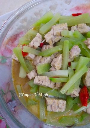 Foto resep Tumis Santan Tempe Labu Siam
