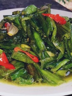 Foto resep Oseng oseng genjer (sayur centongan)