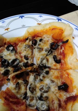 صورة لوصفة 🍕بيتزا إيطاليا منزلية 🇮🇹✨