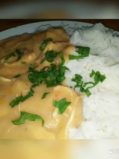 Una foto de Ají de pollo | Receta casera-Perú