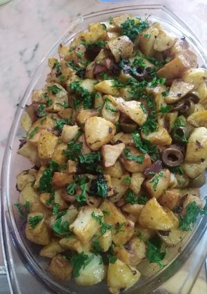 Une photo de Pomme de terre en sauce