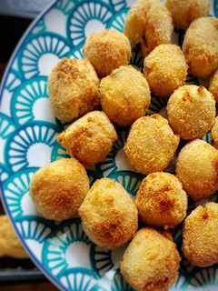Una foto de Mini arancini vegetarianos (en airfryer)