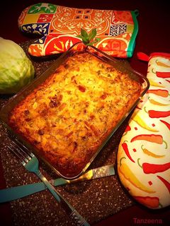 বেকড ক্যাবেজ মিলেট পাই (Baked Cabbage Millet Pie Recipe in Bengali) রেসিপির প্রধান ছবি