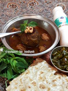 عکسی از دستور کوفته هدیه بانو