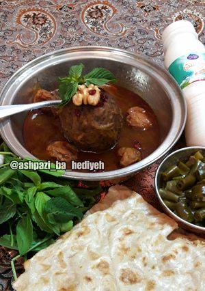 عکسی از دستور کوفته هدیه بانو