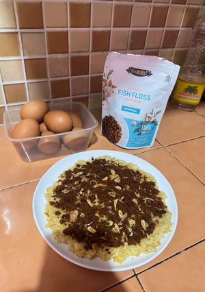 Foto resep Kerak telor nasi sisa abon