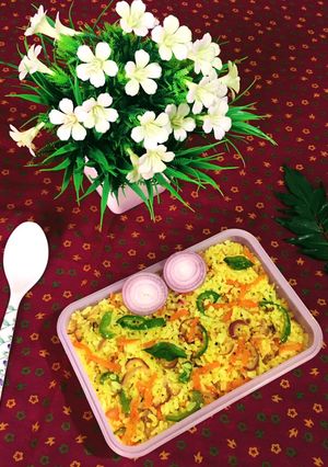 A picture of Vegetable POHA.