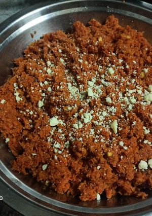 A picture of Gajar Ka Halwa.
