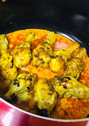 A picture of Lagan chicken gravy.