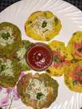Mini moong dal cheela
