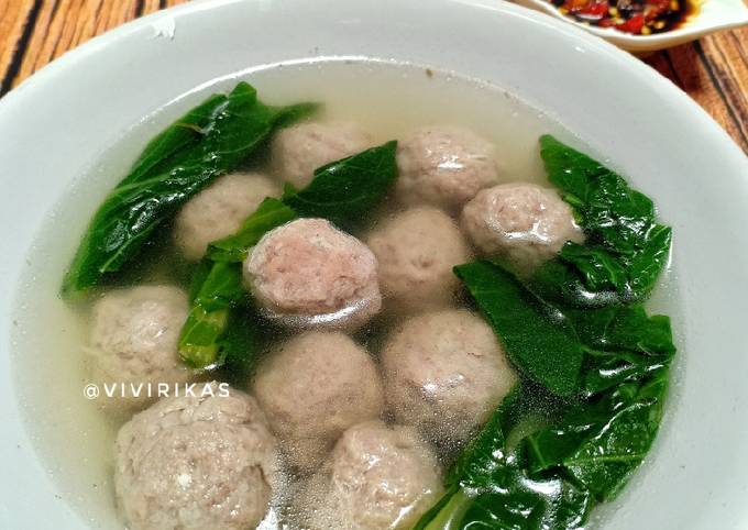 Resep Kuah Caisim Bakso Sapi Oleh Vivi Susanty Cookpad