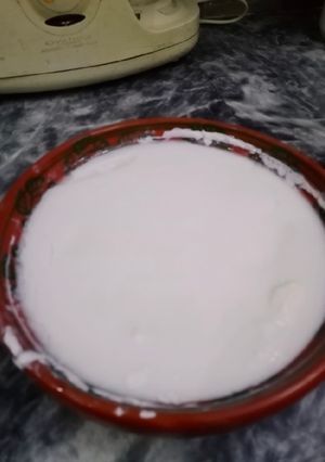 A picture of Ghar ka tasty and meetha dahi (Homemade dahi sweet).