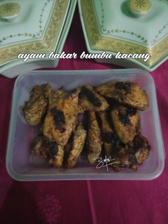 Foto resep Ayam bakar bumbu kacang